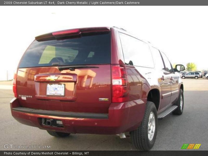 Dark Cherry Metallic / Light Cashmere/Dark Cashmere 2009 Chevrolet Suburban LT 4x4
