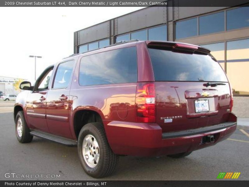Dark Cherry Metallic / Light Cashmere/Dark Cashmere 2009 Chevrolet Suburban LT 4x4