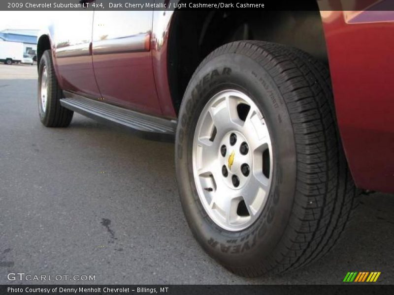 Dark Cherry Metallic / Light Cashmere/Dark Cashmere 2009 Chevrolet Suburban LT 4x4