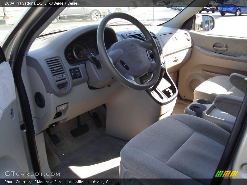 Silky Beige / Beige 2004 Kia Sedona LX