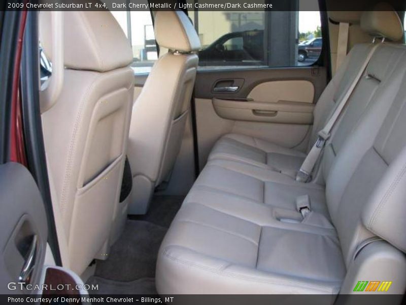Dark Cherry Metallic / Light Cashmere/Dark Cashmere 2009 Chevrolet Suburban LT 4x4