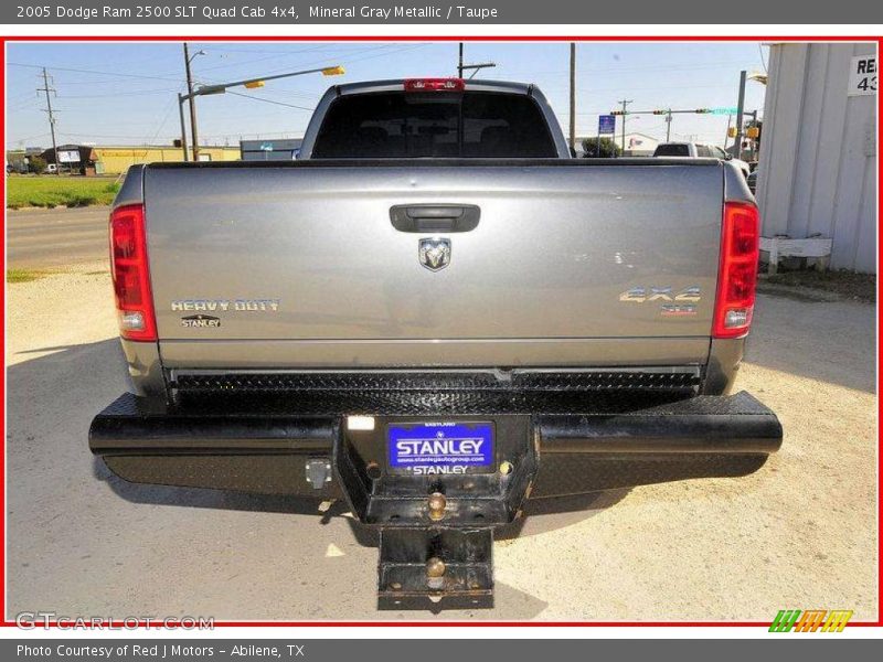 Mineral Gray Metallic / Taupe 2005 Dodge Ram 2500 SLT Quad Cab 4x4