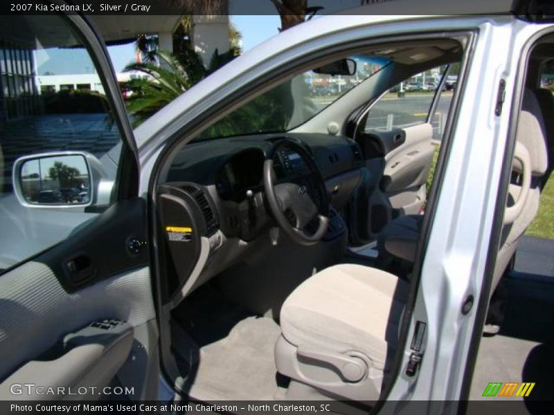 Silver / Gray 2007 Kia Sedona LX