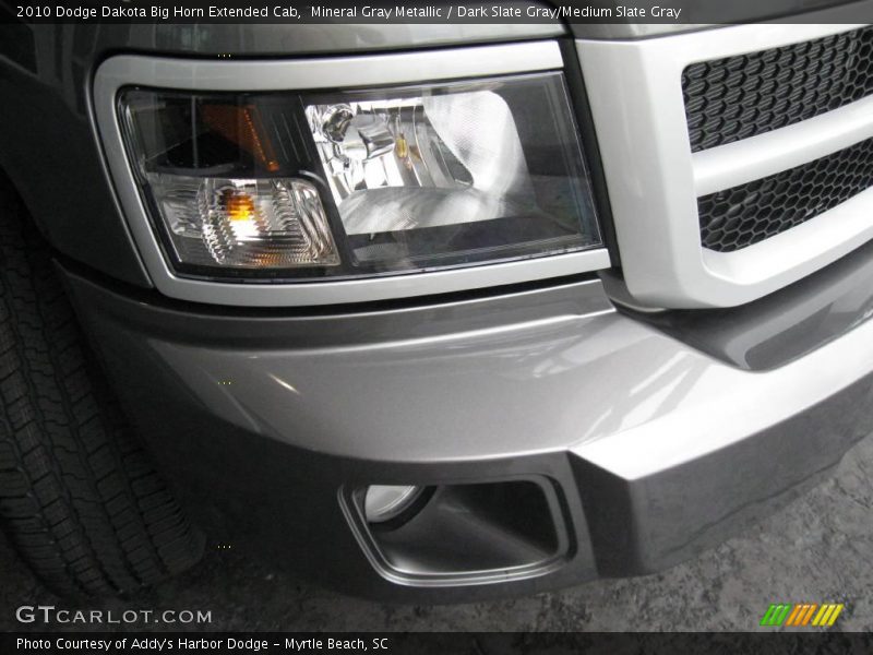 Mineral Gray Metallic / Dark Slate Gray/Medium Slate Gray 2010 Dodge Dakota Big Horn Extended Cab