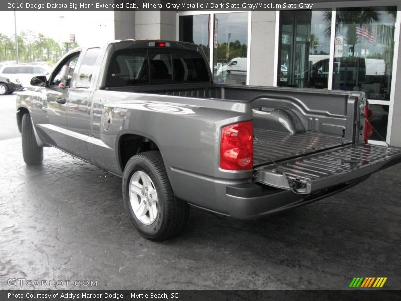 Mineral Gray Metallic / Dark Slate Gray/Medium Slate Gray 2010 Dodge Dakota Big Horn Extended Cab