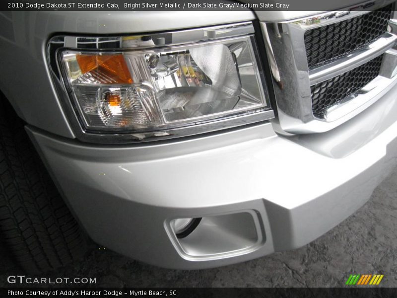 Bright Silver Metallic / Dark Slate Gray/Medium Slate Gray 2010 Dodge Dakota ST Extended Cab