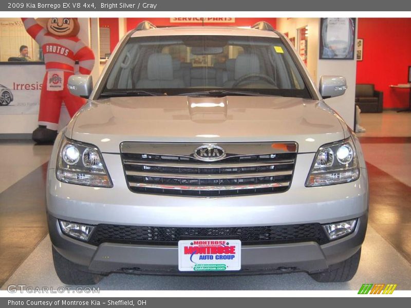 Bright Silver / Gray 2009 Kia Borrego EX V8 4x4