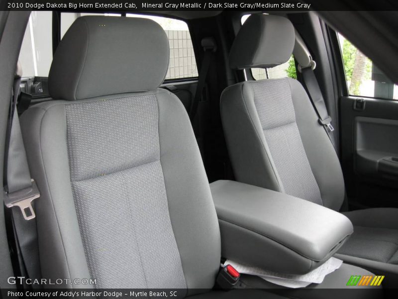Mineral Gray Metallic / Dark Slate Gray/Medium Slate Gray 2010 Dodge Dakota Big Horn Extended Cab