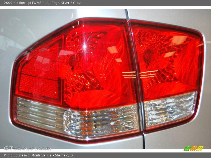 Bright Silver / Gray 2009 Kia Borrego EX V8 4x4