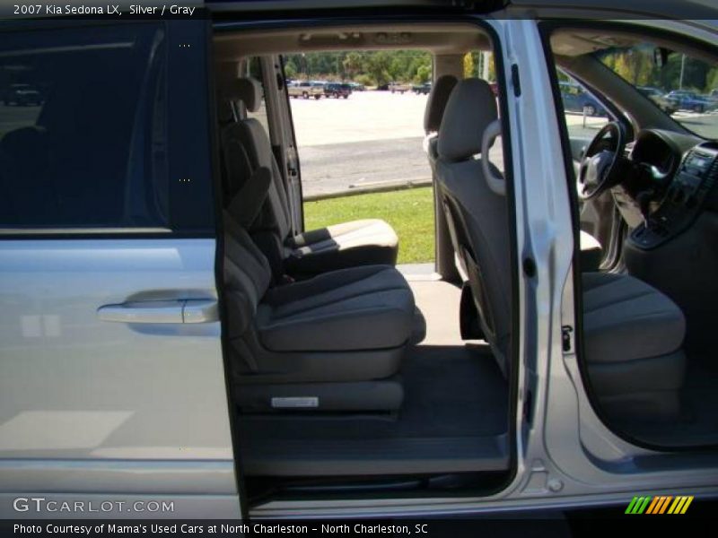 Silver / Gray 2007 Kia Sedona LX