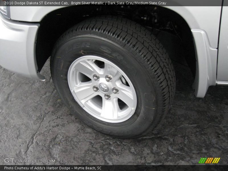 Bright Silver Metallic / Dark Slate Gray/Medium Slate Gray 2010 Dodge Dakota ST Extended Cab
