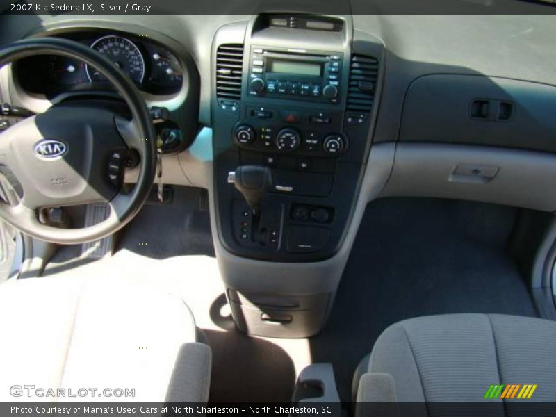 Silver / Gray 2007 Kia Sedona LX
