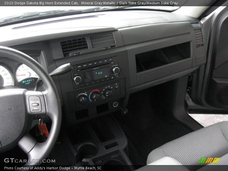 Mineral Gray Metallic / Dark Slate Gray/Medium Slate Gray 2010 Dodge Dakota Big Horn Extended Cab
