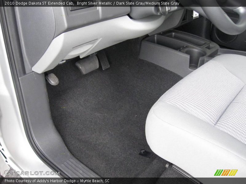 Bright Silver Metallic / Dark Slate Gray/Medium Slate Gray 2010 Dodge Dakota ST Extended Cab