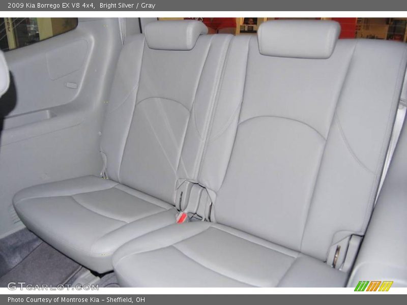 Bright Silver / Gray 2009 Kia Borrego EX V8 4x4