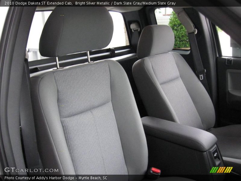 Bright Silver Metallic / Dark Slate Gray/Medium Slate Gray 2010 Dodge Dakota ST Extended Cab