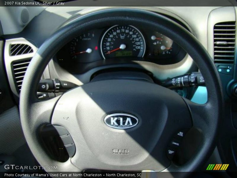 Silver / Gray 2007 Kia Sedona LX