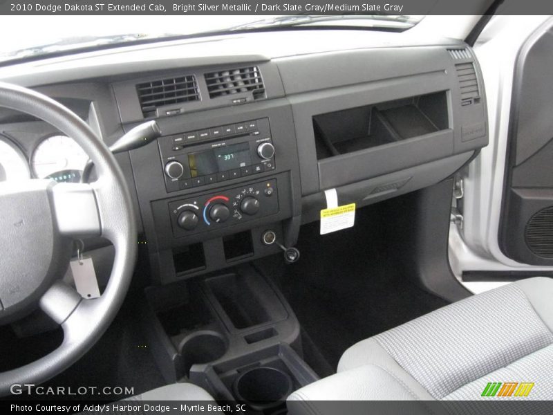 Bright Silver Metallic / Dark Slate Gray/Medium Slate Gray 2010 Dodge Dakota ST Extended Cab