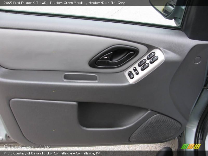 Titanium Green Metallic / Medium/Dark Flint Grey 2005 Ford Escape XLT 4WD