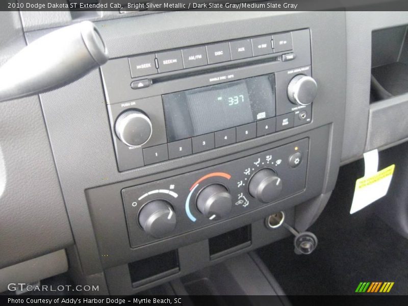 Bright Silver Metallic / Dark Slate Gray/Medium Slate Gray 2010 Dodge Dakota ST Extended Cab
