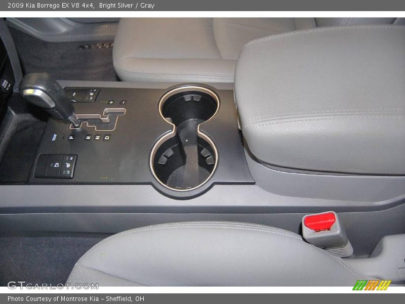 Bright Silver / Gray 2009 Kia Borrego EX V8 4x4