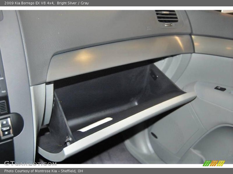 Bright Silver / Gray 2009 Kia Borrego EX V8 4x4
