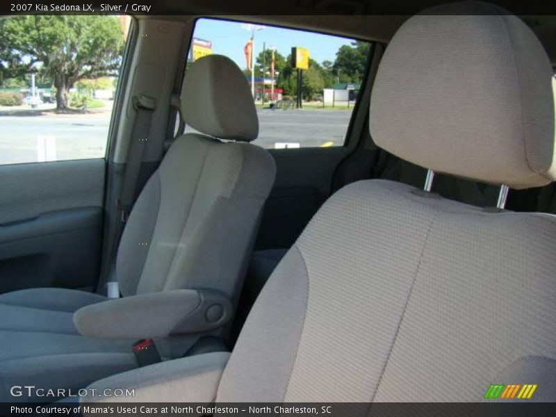 Silver / Gray 2007 Kia Sedona LX