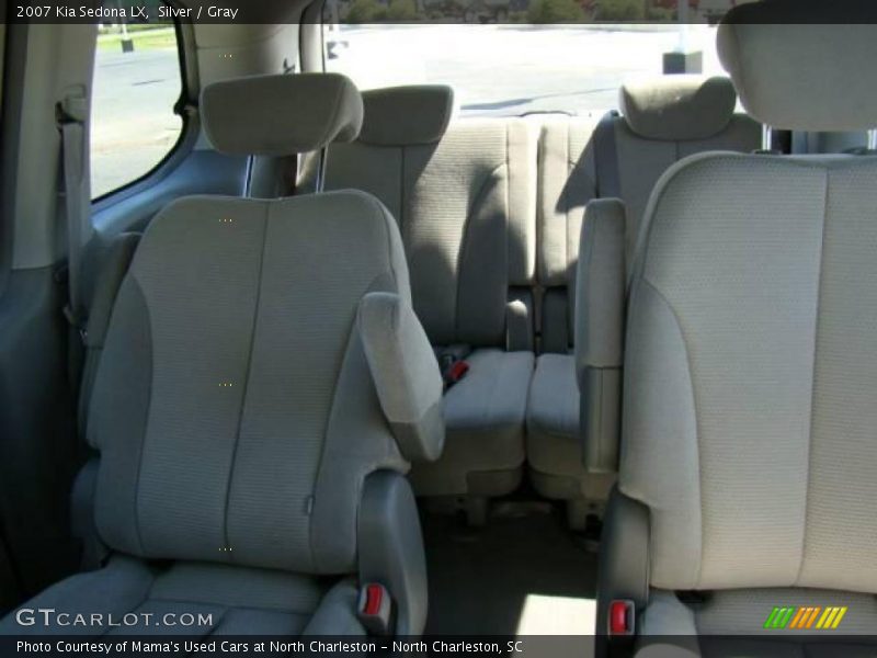 Silver / Gray 2007 Kia Sedona LX