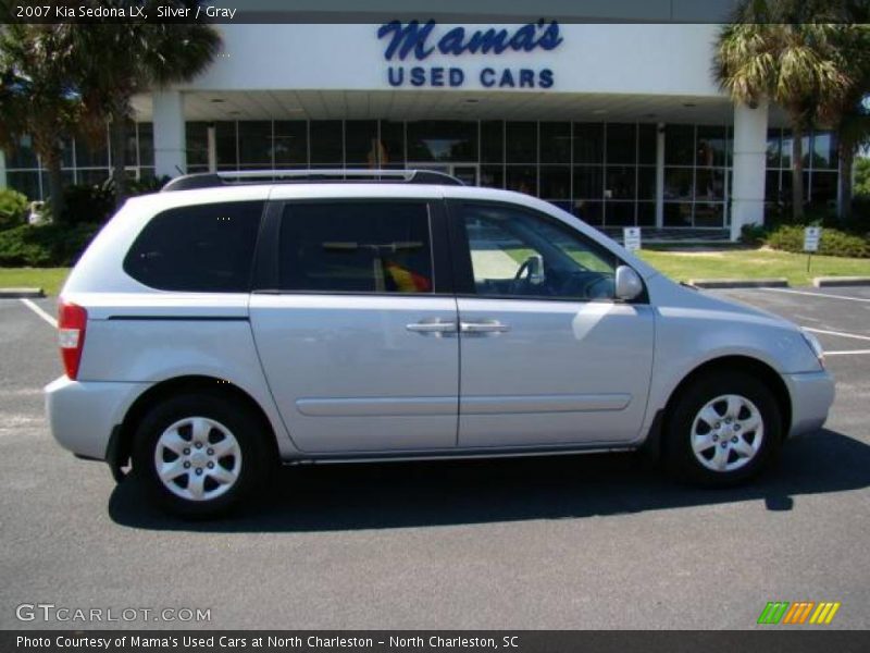 Silver / Gray 2007 Kia Sedona LX