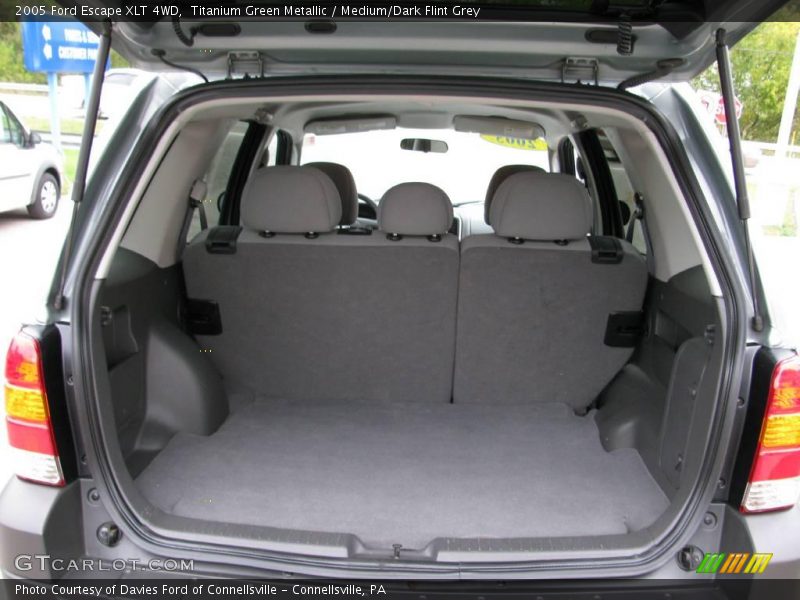 Titanium Green Metallic / Medium/Dark Flint Grey 2005 Ford Escape XLT 4WD