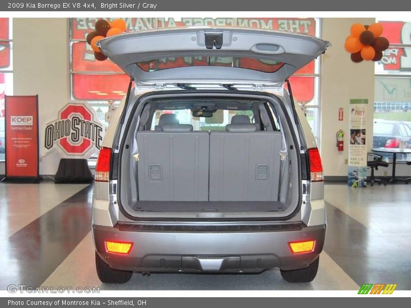 Bright Silver / Gray 2009 Kia Borrego EX V8 4x4