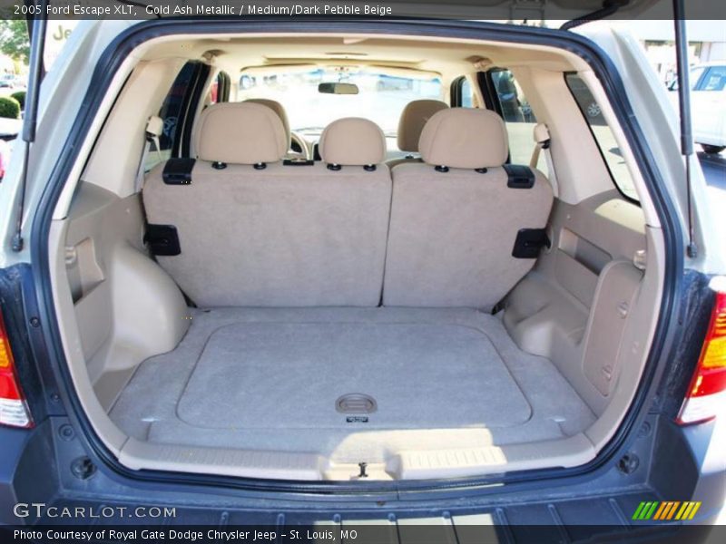 Gold Ash Metallic / Medium/Dark Pebble Beige 2005 Ford Escape XLT