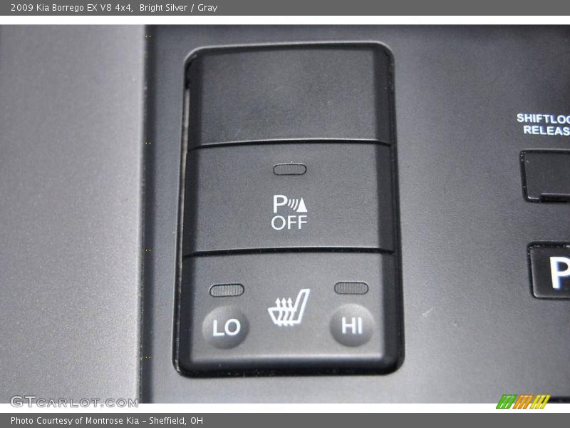 Bright Silver / Gray 2009 Kia Borrego EX V8 4x4