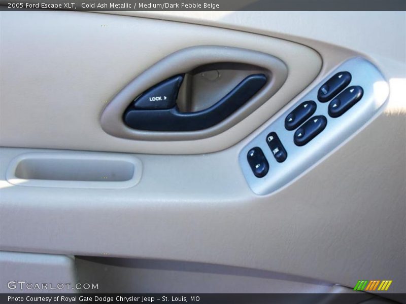 Gold Ash Metallic / Medium/Dark Pebble Beige 2005 Ford Escape XLT