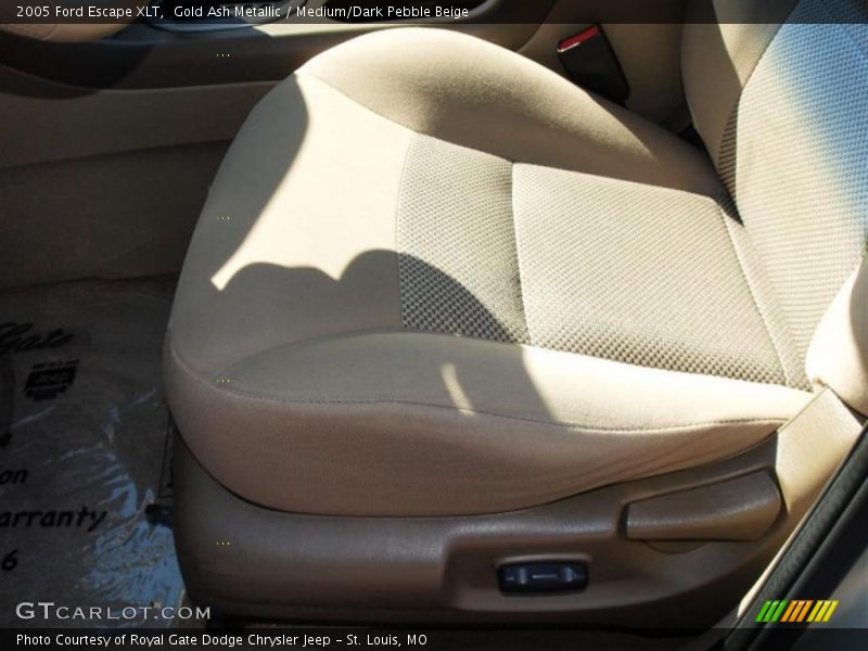 Gold Ash Metallic / Medium/Dark Pebble Beige 2005 Ford Escape XLT
