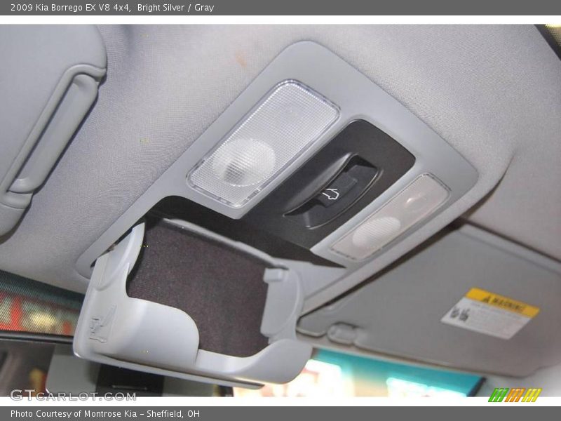 Bright Silver / Gray 2009 Kia Borrego EX V8 4x4