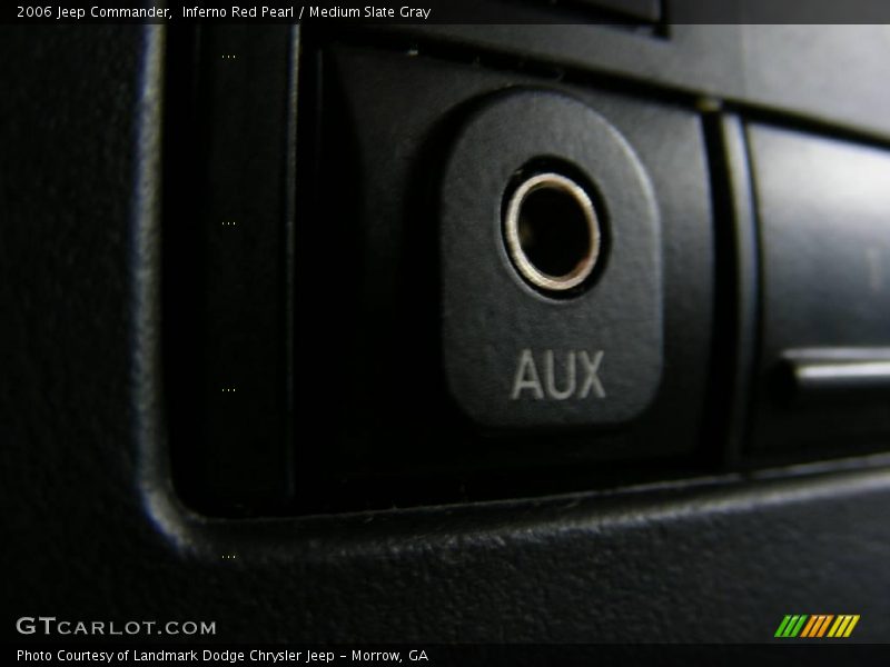 Inferno Red Pearl / Medium Slate Gray 2006 Jeep Commander