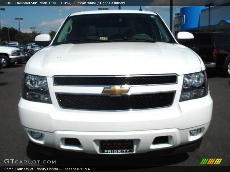 Summit White / Light Cashmere 2007 Chevrolet Suburban 1500 LT 4x4