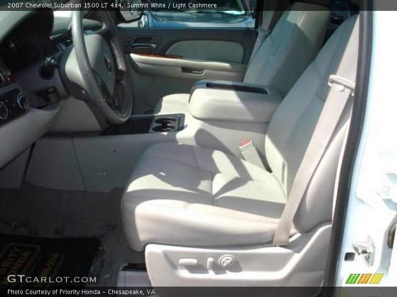 Summit White / Light Cashmere 2007 Chevrolet Suburban 1500 LT 4x4