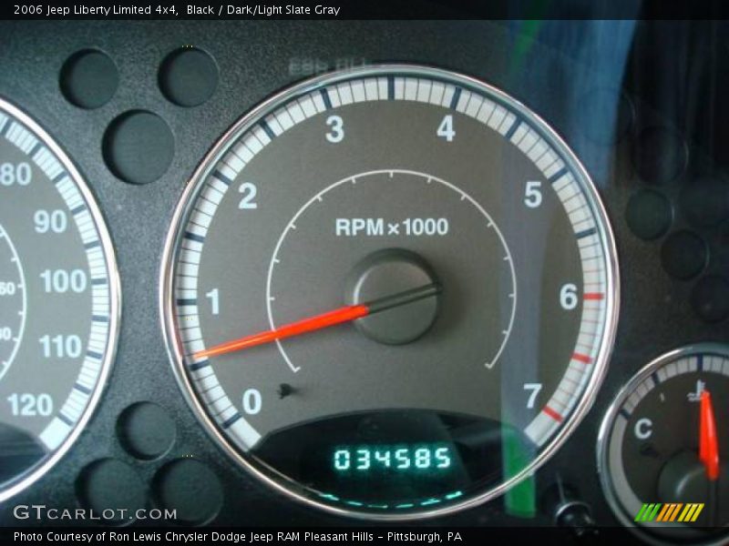 Black / Dark/Light Slate Gray 2006 Jeep Liberty Limited 4x4