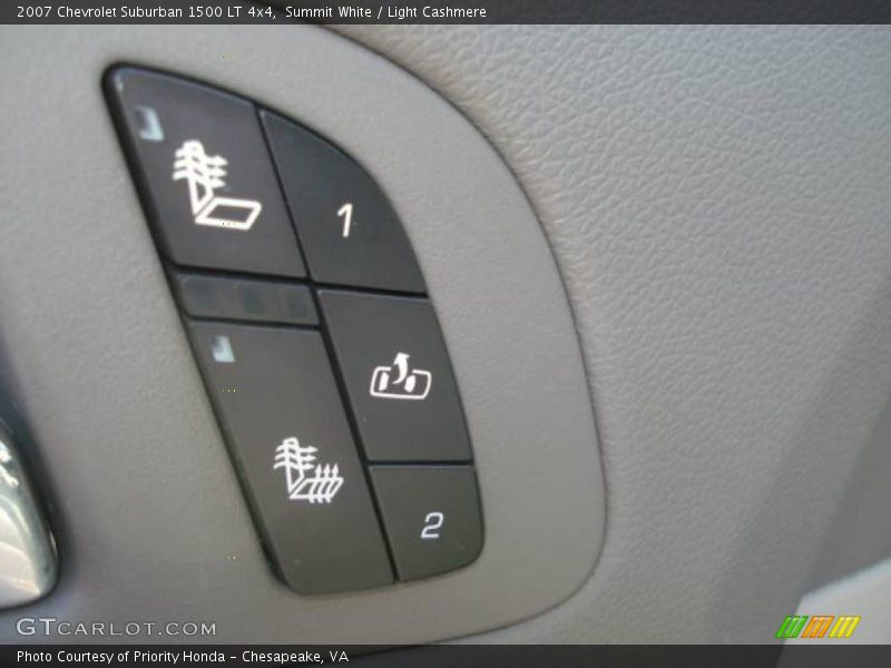 Summit White / Light Cashmere 2007 Chevrolet Suburban 1500 LT 4x4