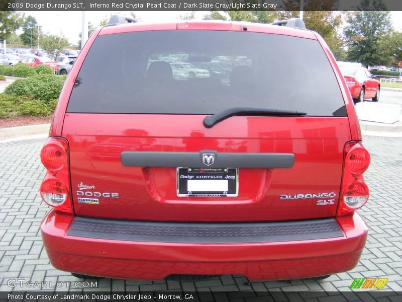 Inferno Red Crystal Pearl Coat / Dark Slate Gray/Light Slate Gray 2009 Dodge Durango SLT
