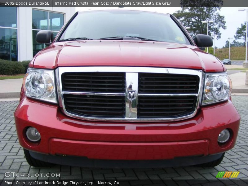 Inferno Red Crystal Pearl Coat / Dark Slate Gray/Light Slate Gray 2009 Dodge Durango SLT