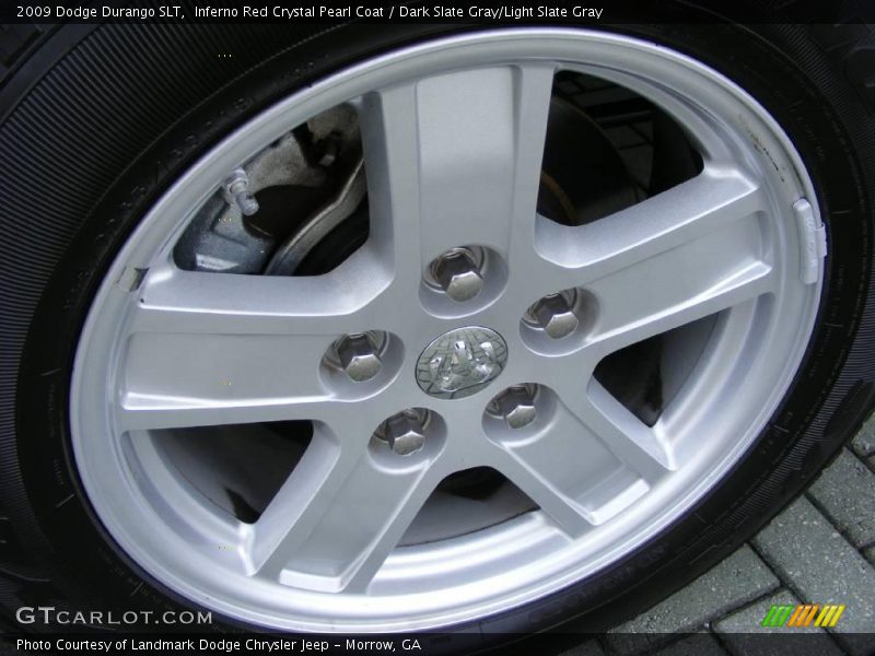 Inferno Red Crystal Pearl Coat / Dark Slate Gray/Light Slate Gray 2009 Dodge Durango SLT