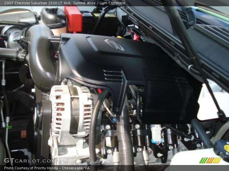 Summit White / Light Cashmere 2007 Chevrolet Suburban 1500 LT 4x4