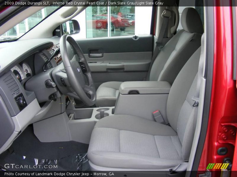 Inferno Red Crystal Pearl Coat / Dark Slate Gray/Light Slate Gray 2009 Dodge Durango SLT