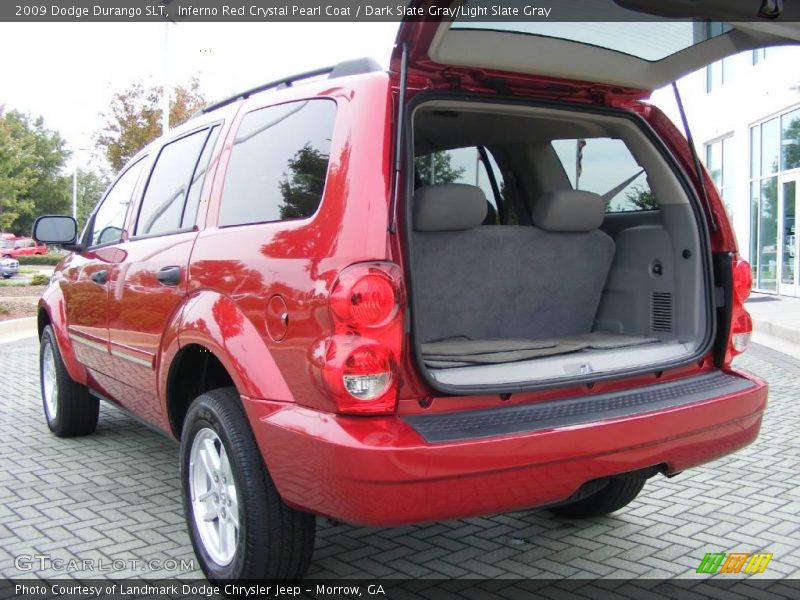 Inferno Red Crystal Pearl Coat / Dark Slate Gray/Light Slate Gray 2009 Dodge Durango SLT