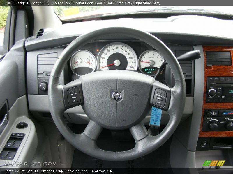 Inferno Red Crystal Pearl Coat / Dark Slate Gray/Light Slate Gray 2009 Dodge Durango SLT