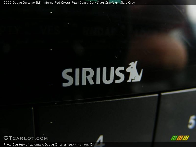 Inferno Red Crystal Pearl Coat / Dark Slate Gray/Light Slate Gray 2009 Dodge Durango SLT