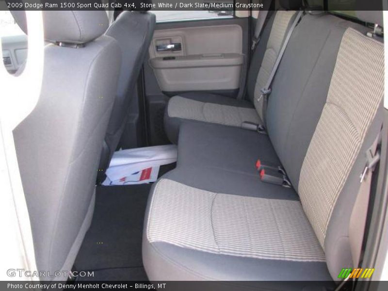 Stone White / Dark Slate/Medium Graystone 2009 Dodge Ram 1500 Sport Quad Cab 4x4